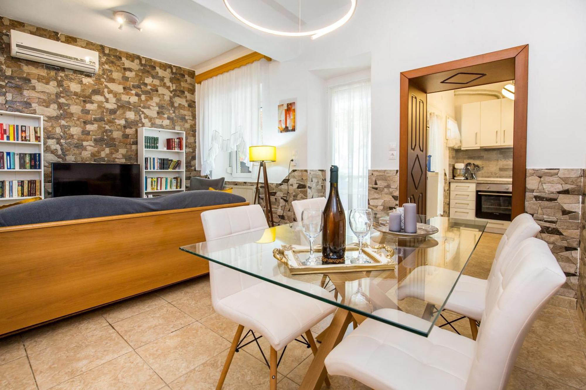 Golden Sunset Beach Apartment Скала-Каллирахис Экстерьер фото