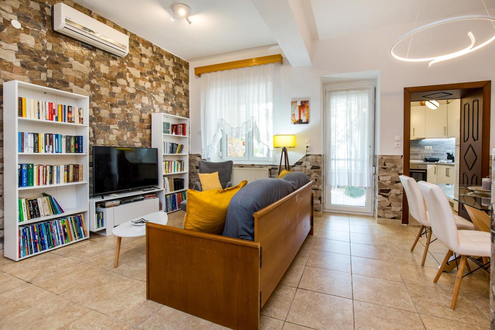 Golden Sunset Beach Apartment Скала-Каллирахис Экстерьер фото